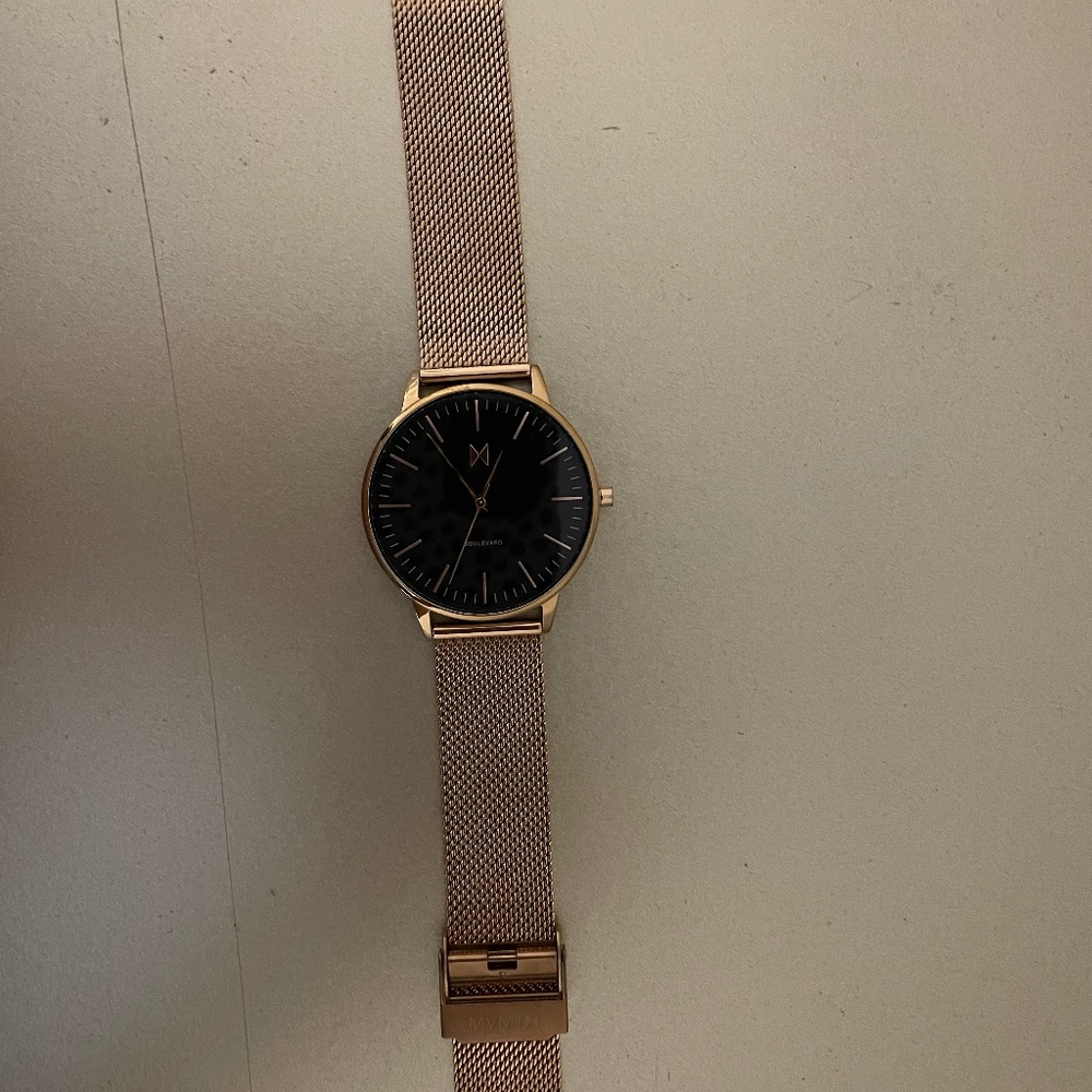 MVMT Boulevard Rose Gold Watch